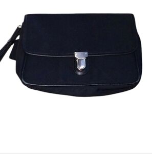 Coach canvas wristlet